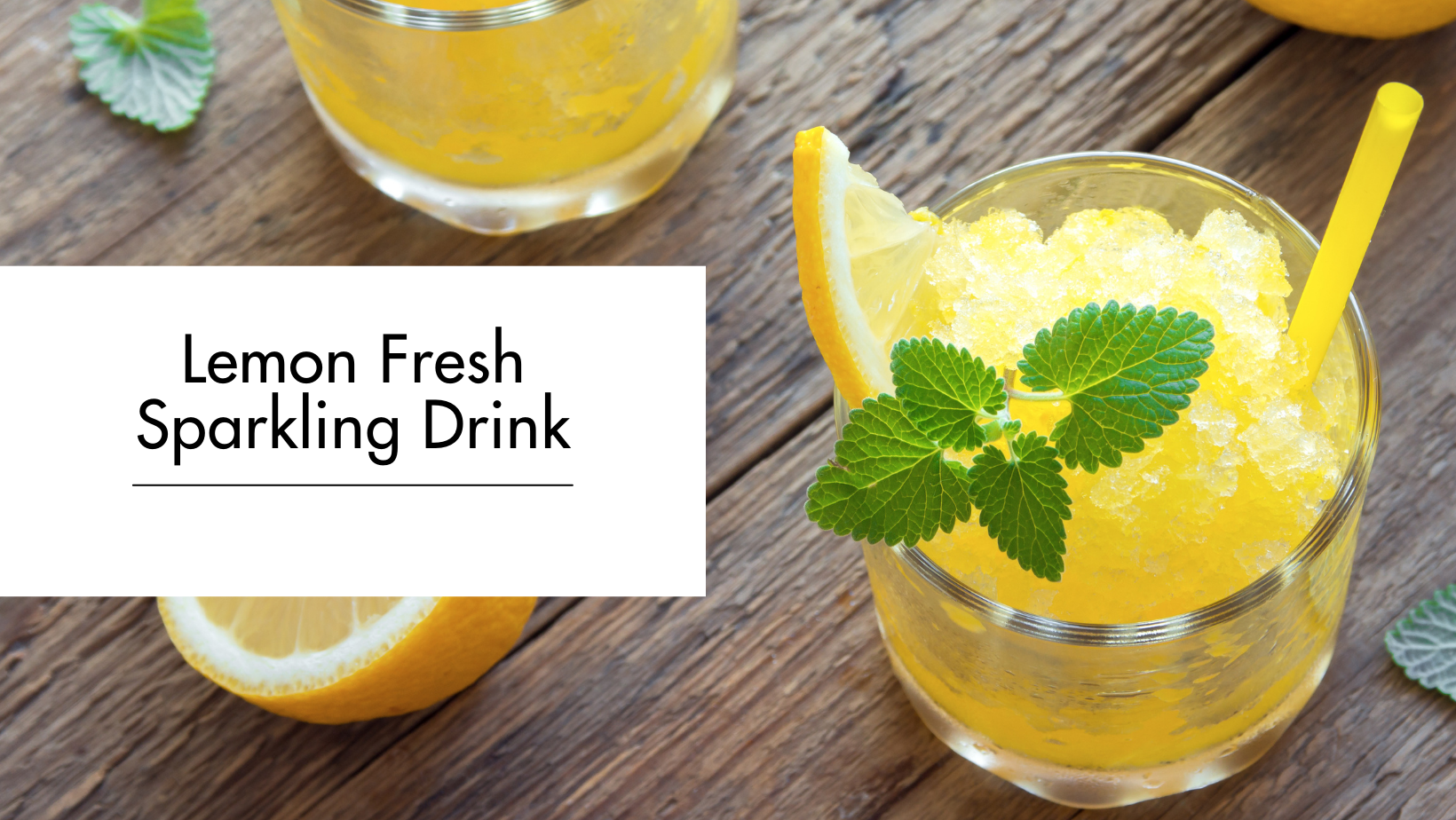 Lemon Fresh Sparkling drink Lemon Fresh Sparkling drink