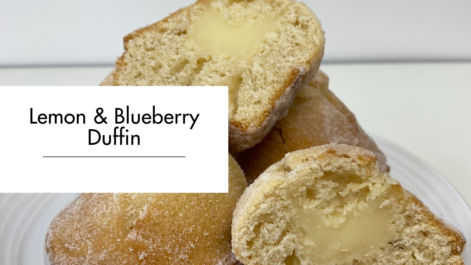 Lemon & Blueberry Duffin
