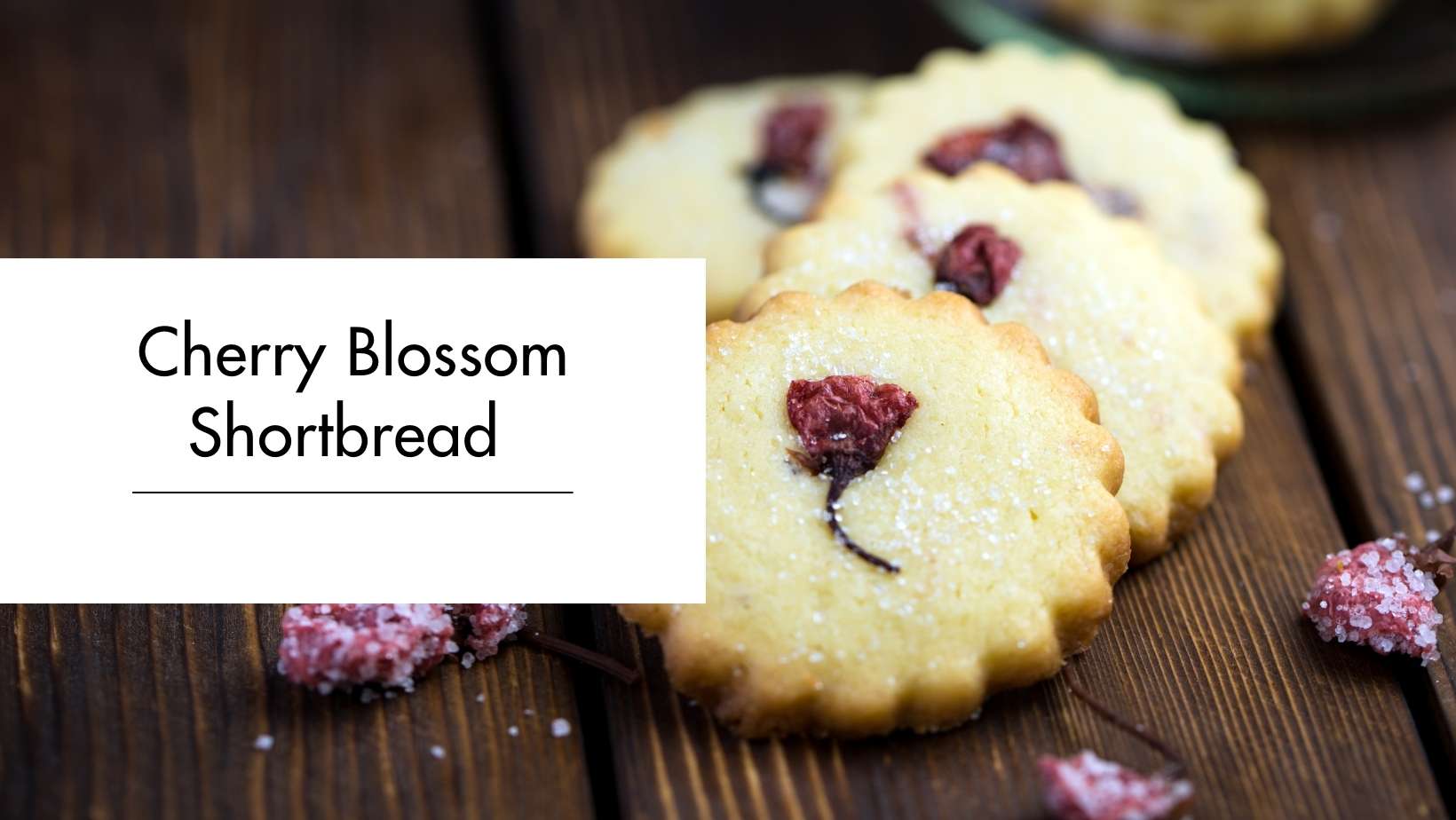 Cherry Blossom Shortbread 2 Cherry Blossom Shortbread