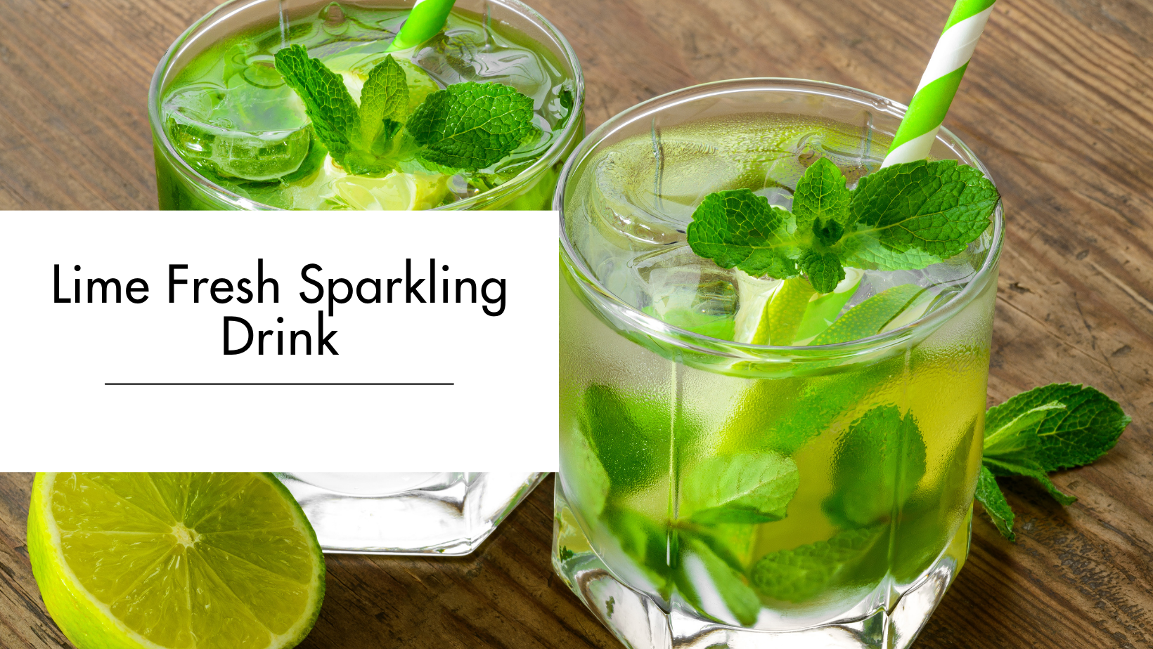 Lime Fresh Sparkling Drink Lime Fresh Sparkling Drink