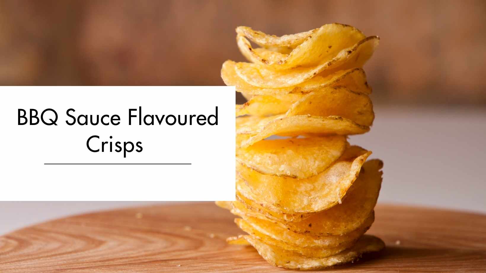 BBQ Sauce Flavoured Crisps Red Thai Curry Flavoured Crisps