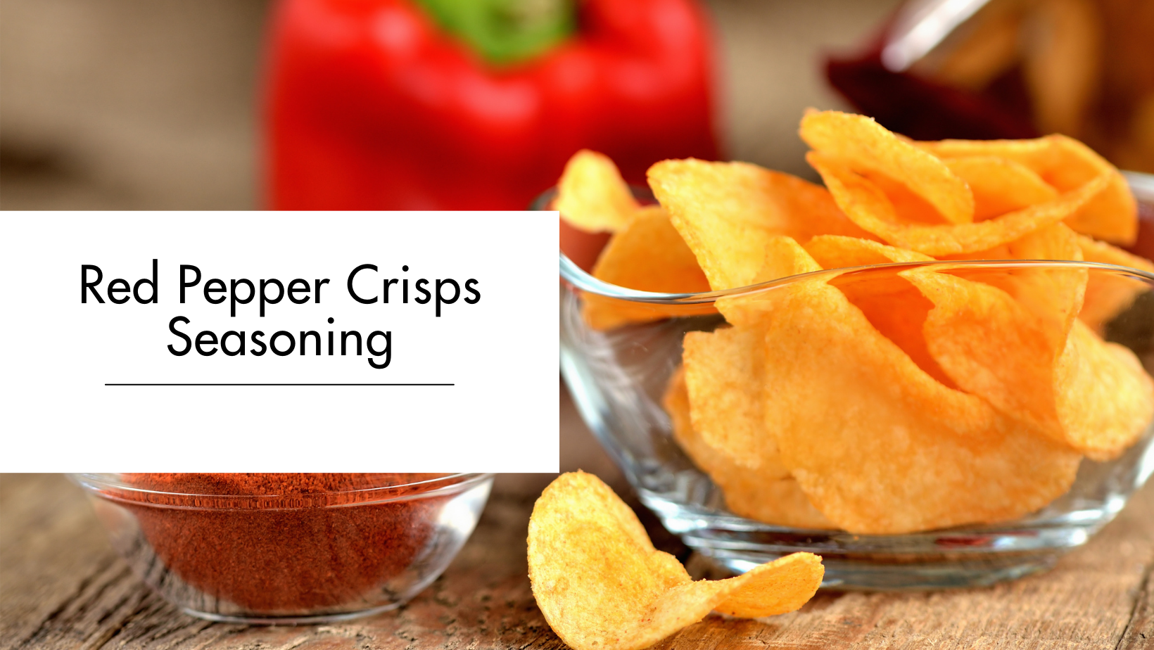 Red Pepper Crisps Seasoning Red Pepper Crisps Seasoning