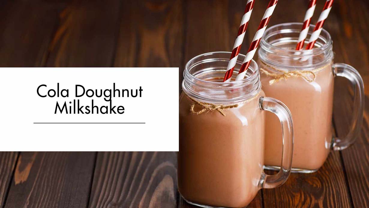 Cola Doughnut Milkshake Cola Doughnut Milkshake
