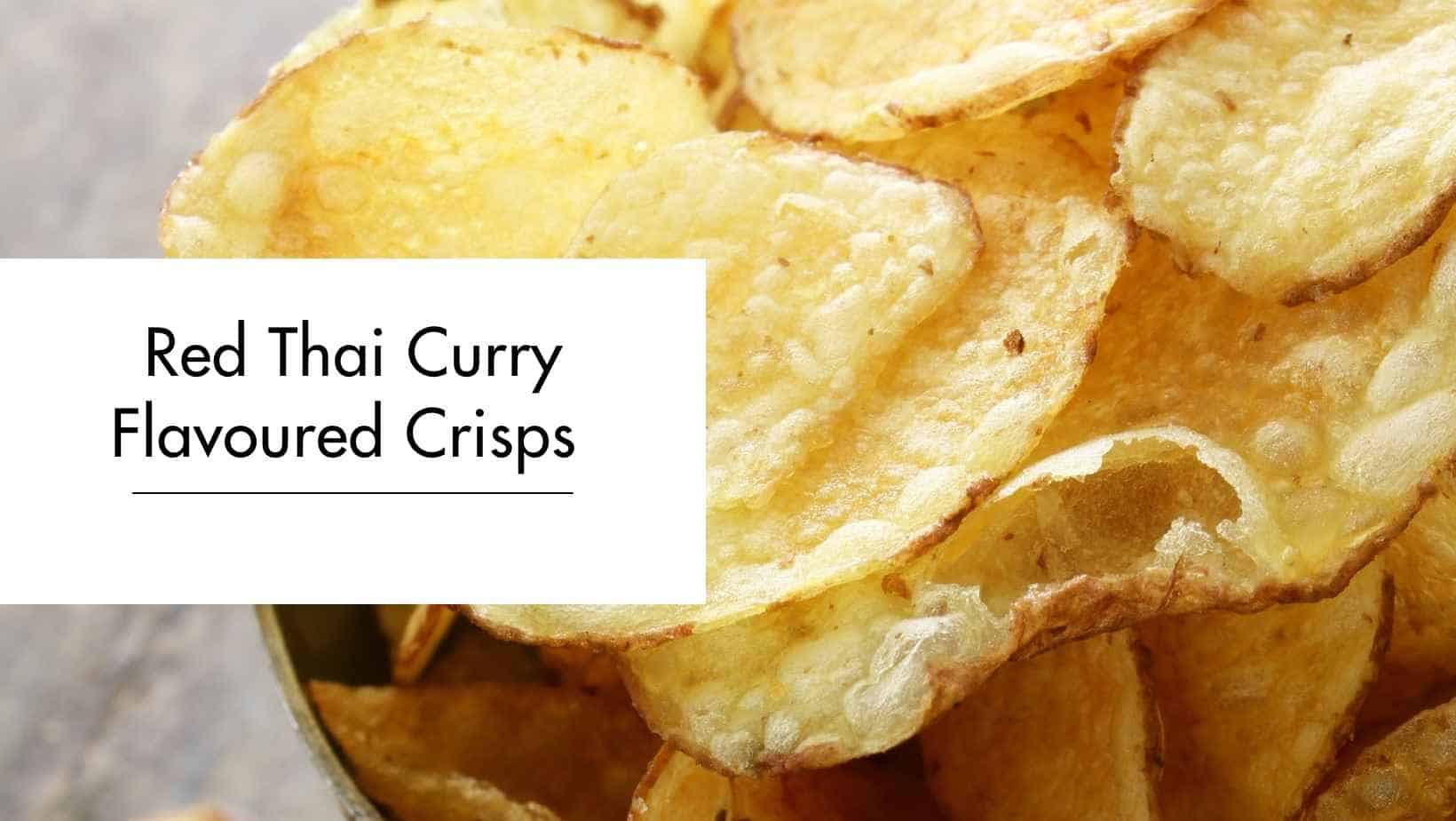 Red Thai Curry Flavoured Crisps Red Thai Curry Flavoured Crisps