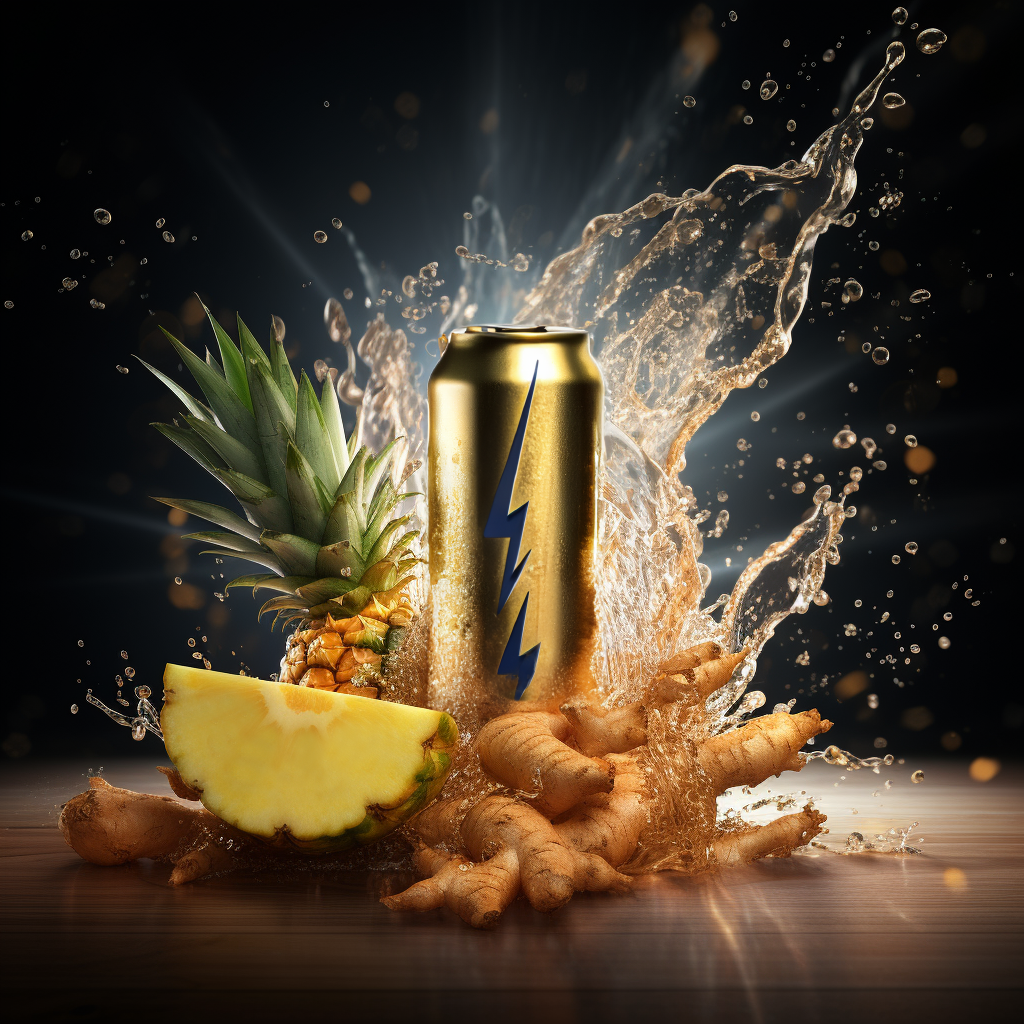 ginger pineapple energy drink