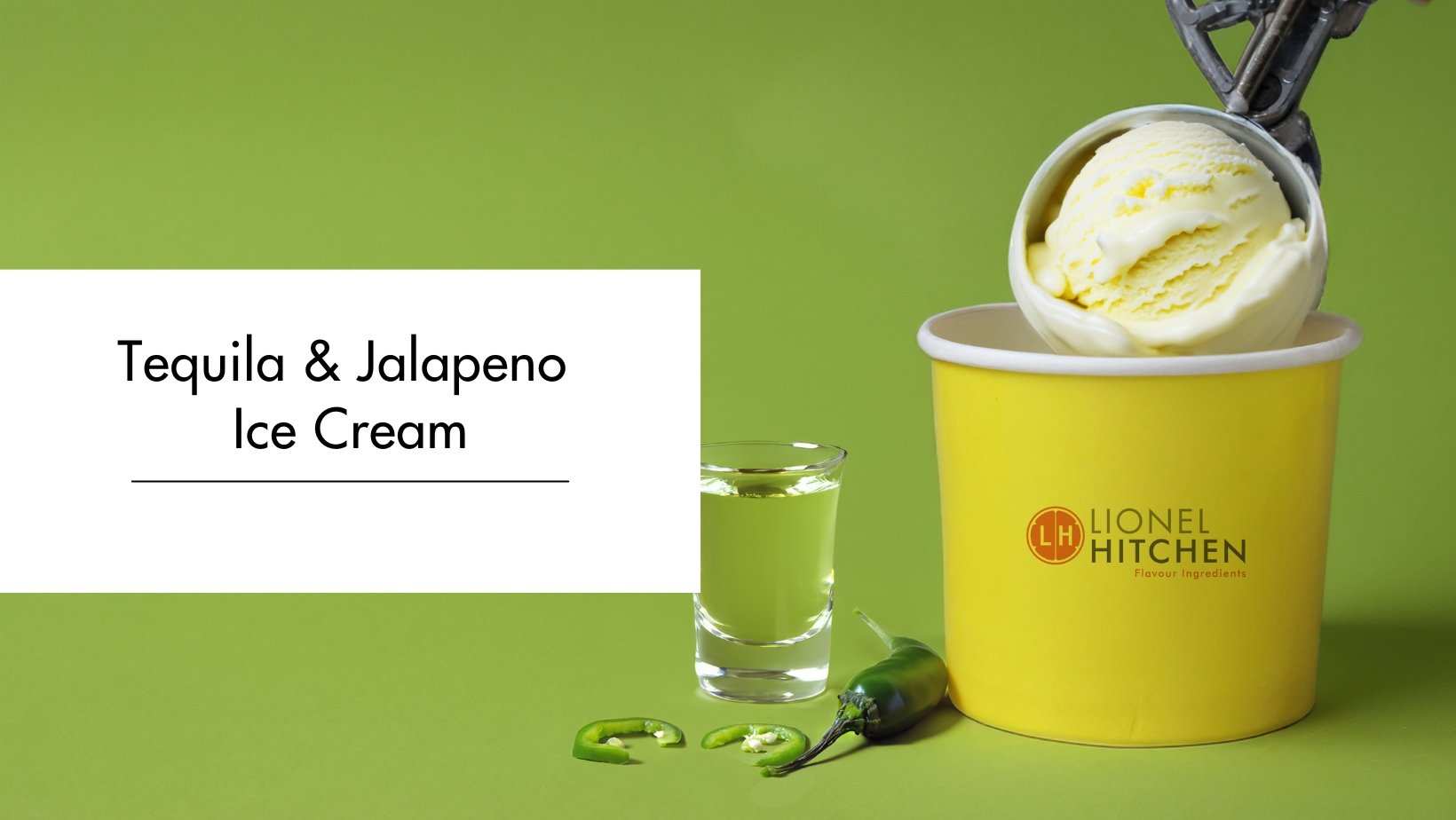 Tequila & Jalapeno Ice Cream Tequila and Jalapeno Ice Cream
