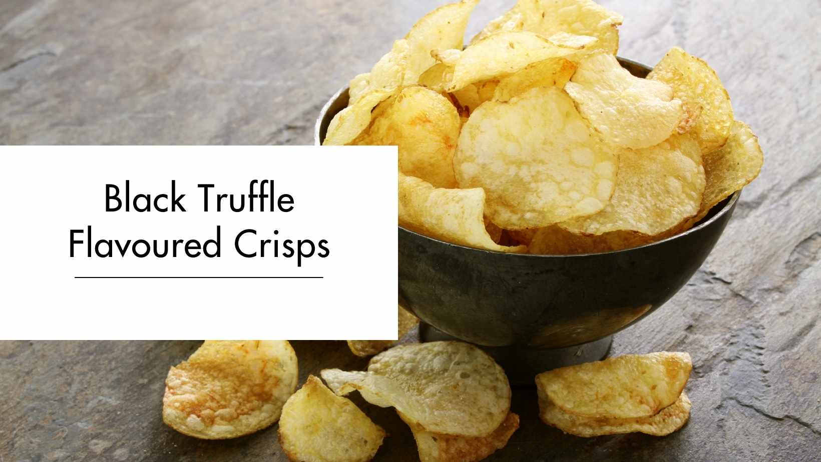 Black Truffle Flavoured Crisps Red Thai Curry Flavoured Crisps