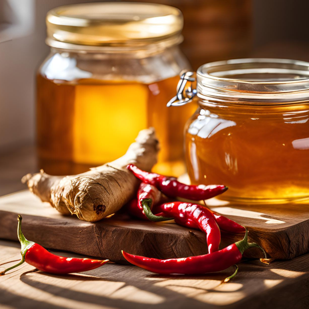 Spicy Ginger Hot Honey flavour